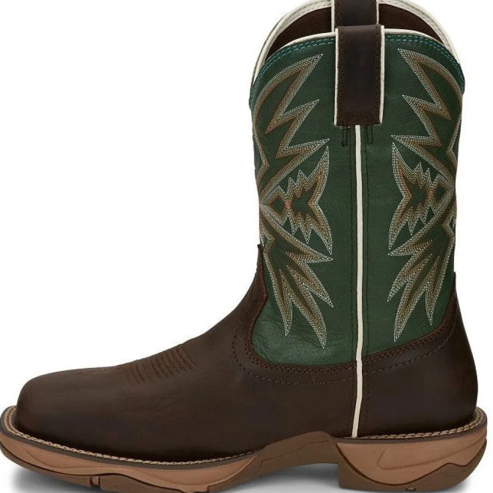 Tony Lama Men's Bartlett 11" Steel Toe WP Western Work Boot -- RR3360