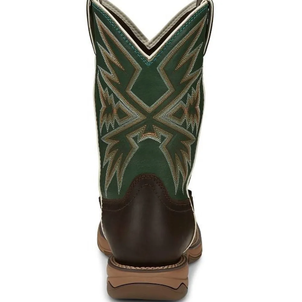 Tony Lama Men's Bartlett 11" Steel Toe WP Western Work Boot -- RR3360