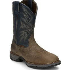 Tony Lama Men's Bartlett 11" Steel Toe Pull On Western Work Boot -- RR3361