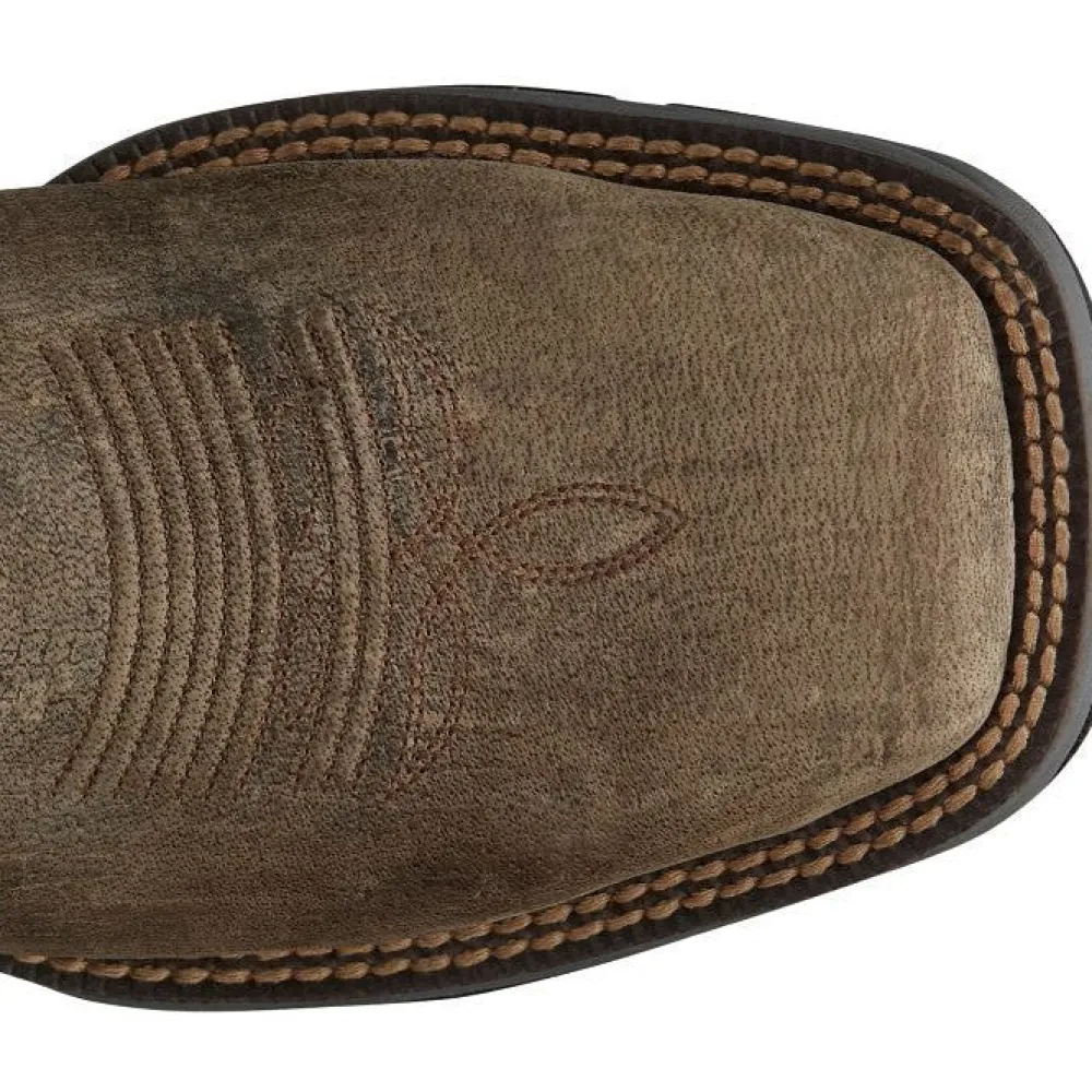 Tony Lama Men's Bartlett 11" Steel Toe Pull On Western Work Boot -- RR3361