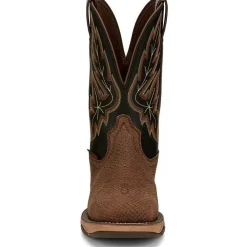 Tony Lama Men's Medford 11' Steel Toe WP Western Work Boot- - RR3373