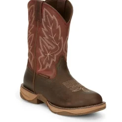 Tony Lama Men's Rasp 11" Wide Round Toe WP Western Work Boot- - RR3362