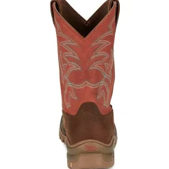 Tony Lama Men's Roustabout 11' Steel Toe WP Western Work Boot -- TW5007