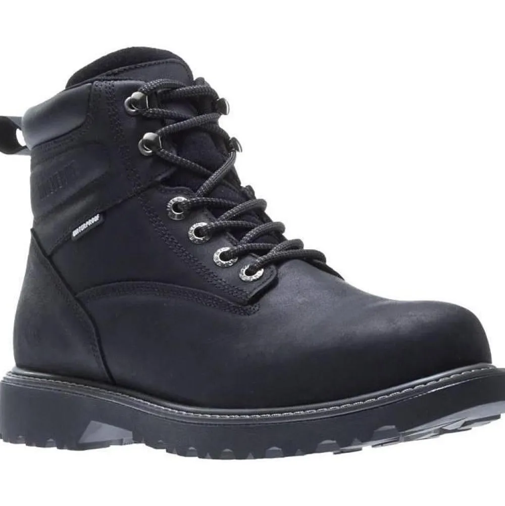 Wolverine Men's 6" Floorhand Stl Toe WP Work Boot - - W10691