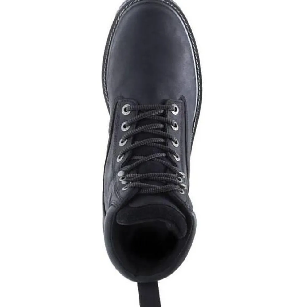 Wolverine Men's 6" Floorhand Stl Toe WP Work Boot - - W10691
