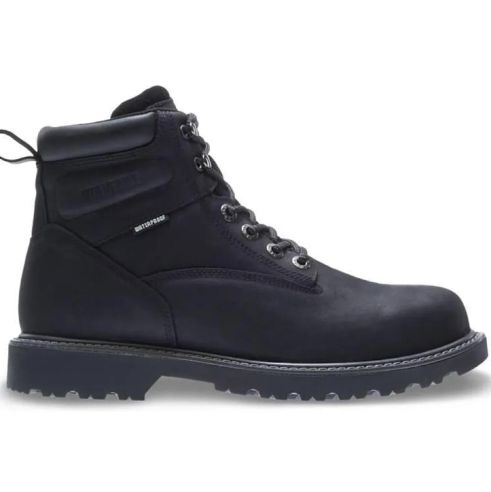 Wolverine Men's 6" Floorhand Stl Toe WP Work Boot - - W10691