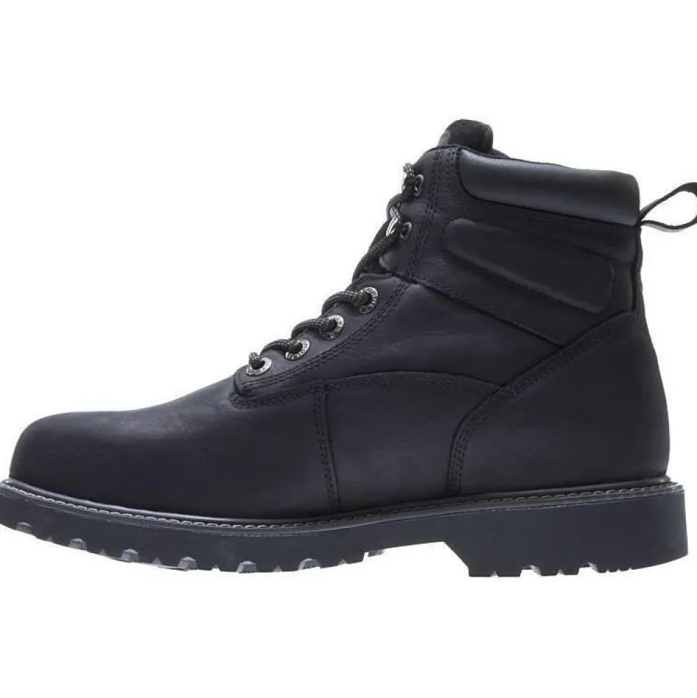 Wolverine Men's 6" Floorhand Stl Toe WP Work Boot - - W10691