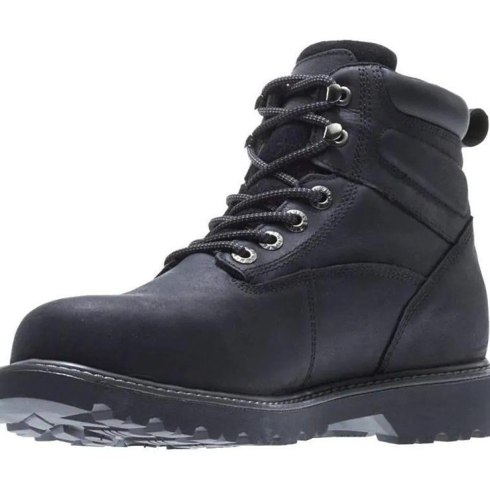 Wolverine Men's 6" Floorhand Stl Toe WP Work Boot - - W10691