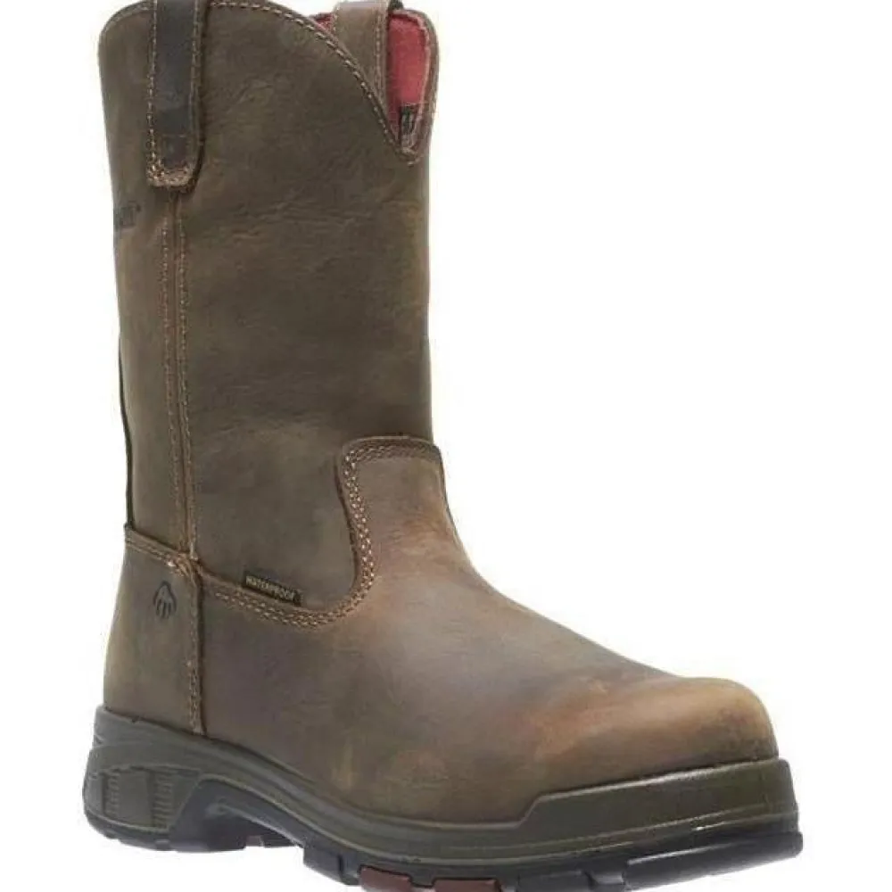 Women Wolverine Men's Cabor EPX Comp Toe WP Wellington Work Boot W10318