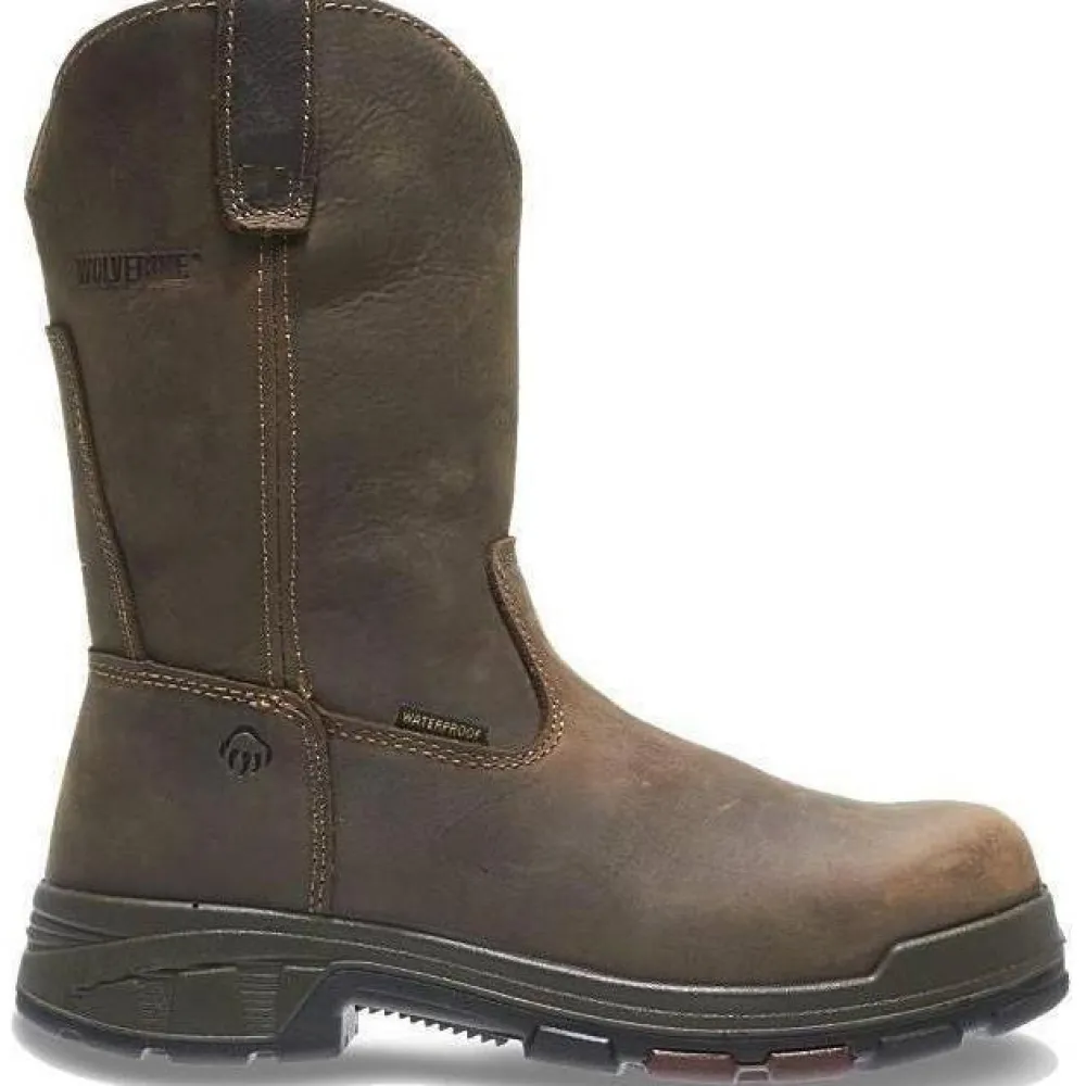 Women Wolverine Men's Cabor EPX Comp Toe WP Wellington Work Boot W10318