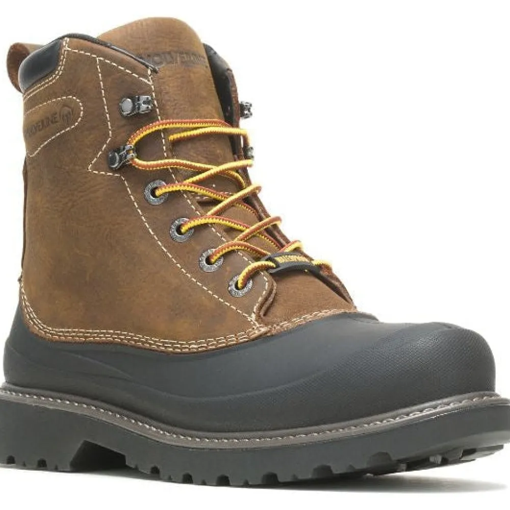 Wolverine Men's Floorhand Swamp 6" WP Steel Toe Work Boot W221019