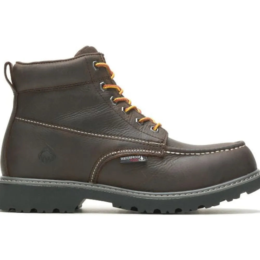 Wolverine Men's Floorhand 6" Steel Toe WP Work Boot -- W221048