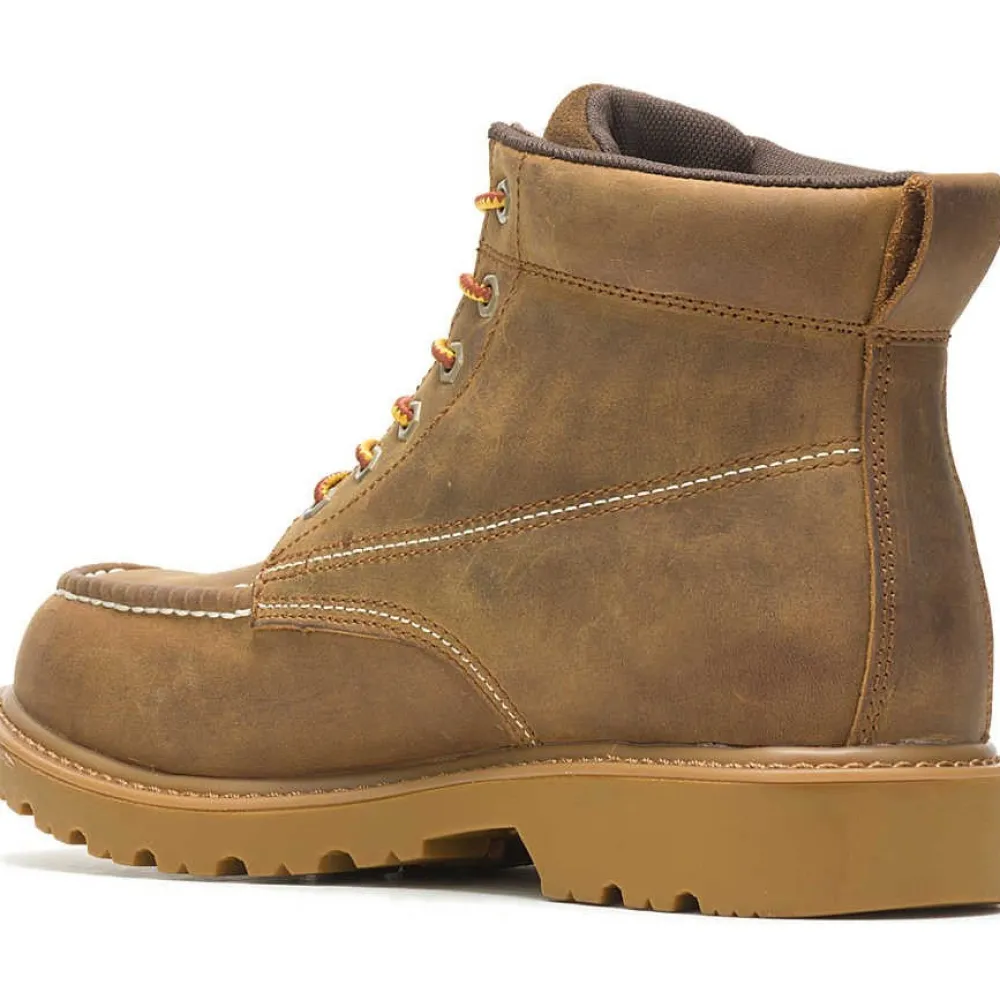 Wolverine Men's Floorhand 6" Moc Toe WP Work Boot- - W080139