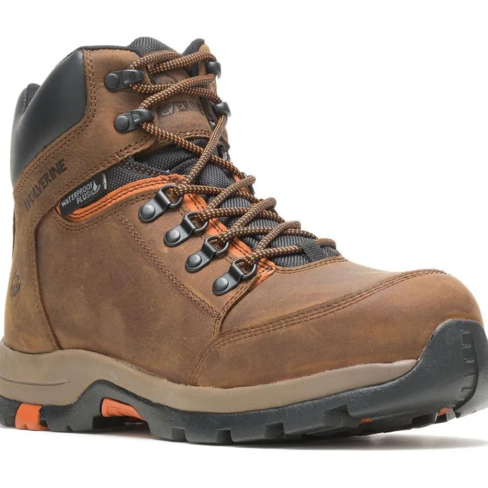 Wolverine Men's Grayson Mid Steel Toe WP Work Boot - - W211043
