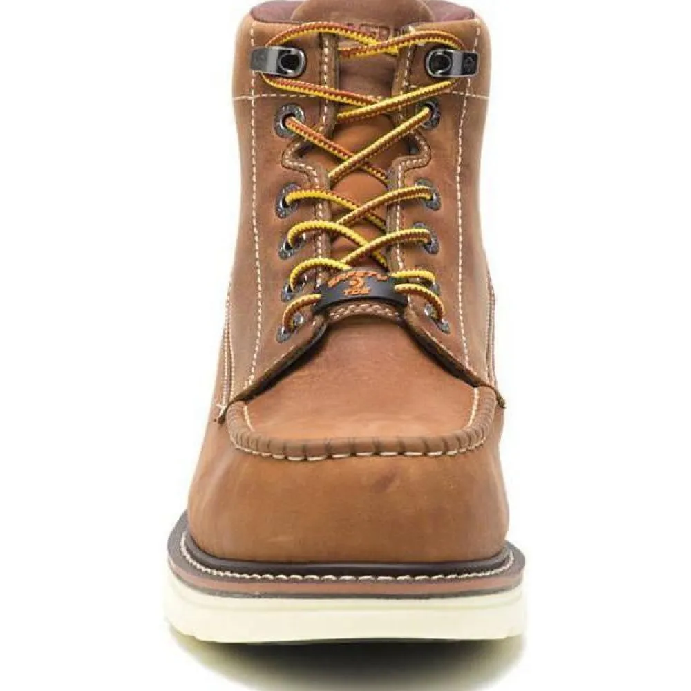 Women Wolverine Men's I-90 Durashock 6" Soft Toe WP Wedge Work Boot- - W200051