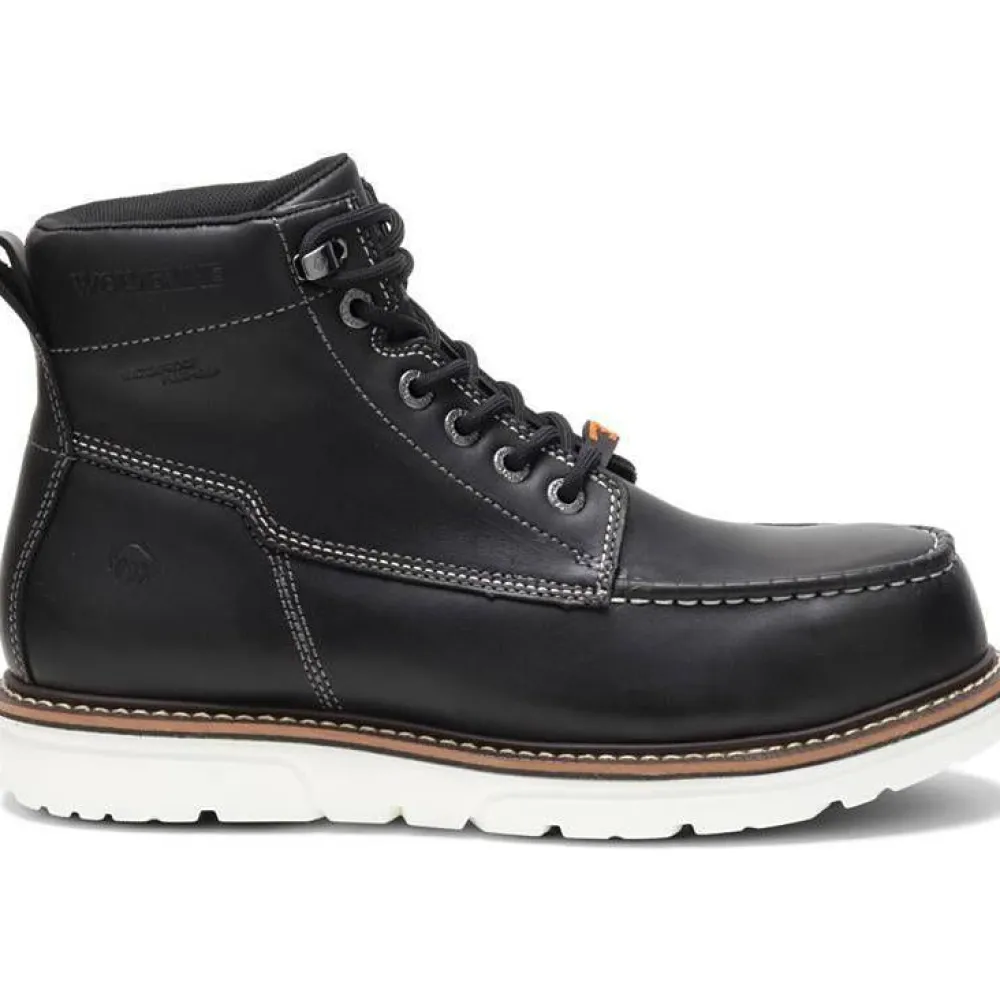 Women Wolverine Men's I-90 Durashock 6" Soft Toe WP Wedge Work Boot W200147