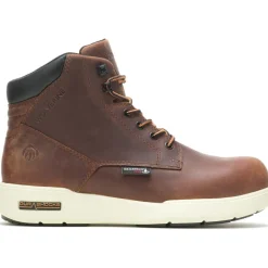 Women Wolverine Men's Kickstart Durashocks 6" WP Work Boot - - W080036
