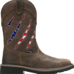 Wolverine Men's Rancher Claw Soft Toe WP Western Work Boot - - W200138