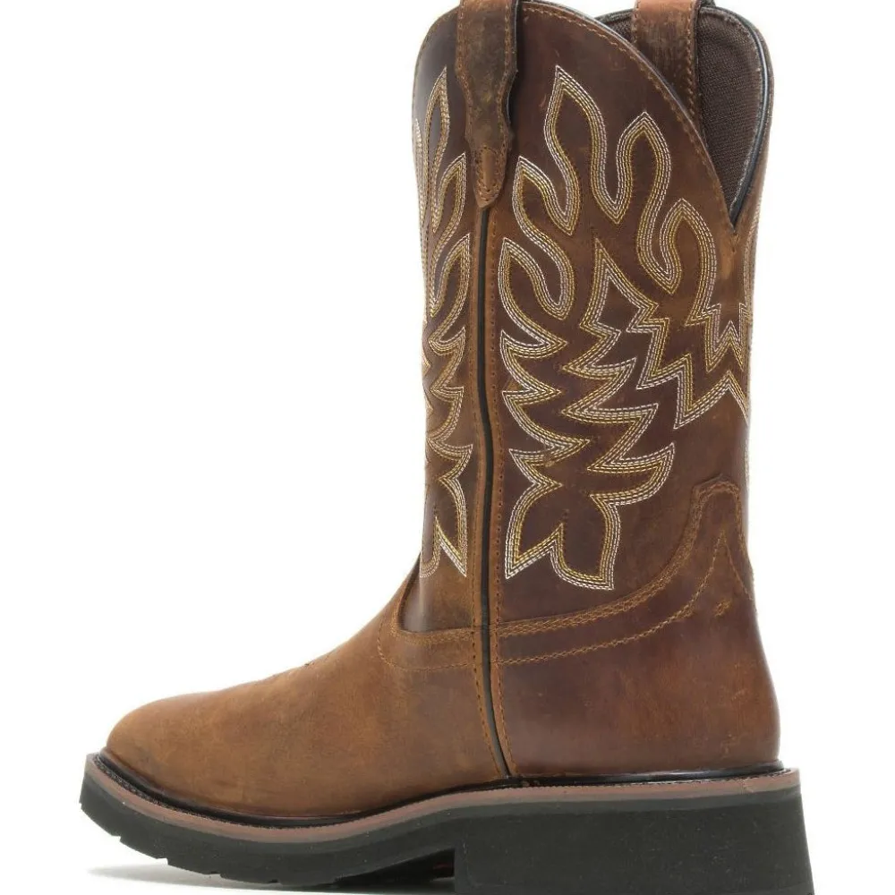 Wolverine Men's Rancher Steel Toe WP Western Work Boot - W211114