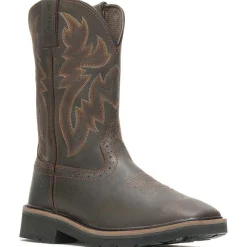 Wolverine Men's Rancher Steel Toe Western Work Boot- - W10702
