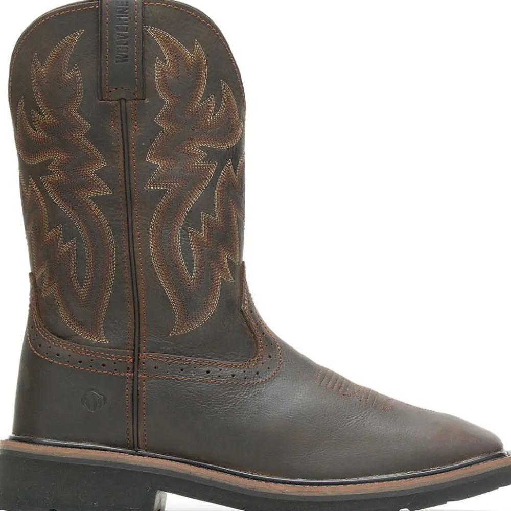 Wolverine Men's Rancher Steel Toe Western Work Boot- - W10702