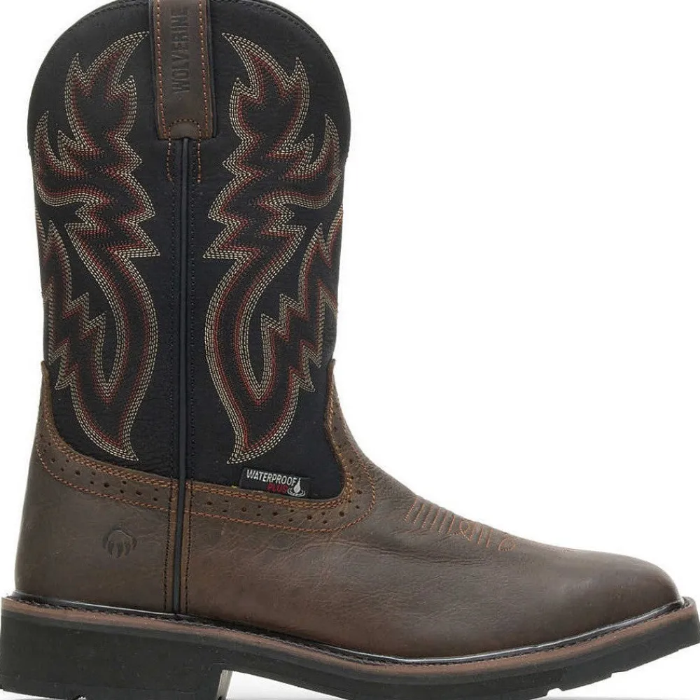 Wolverine Men's Rancher Steel Toe WP Western Work Boot- - W10765