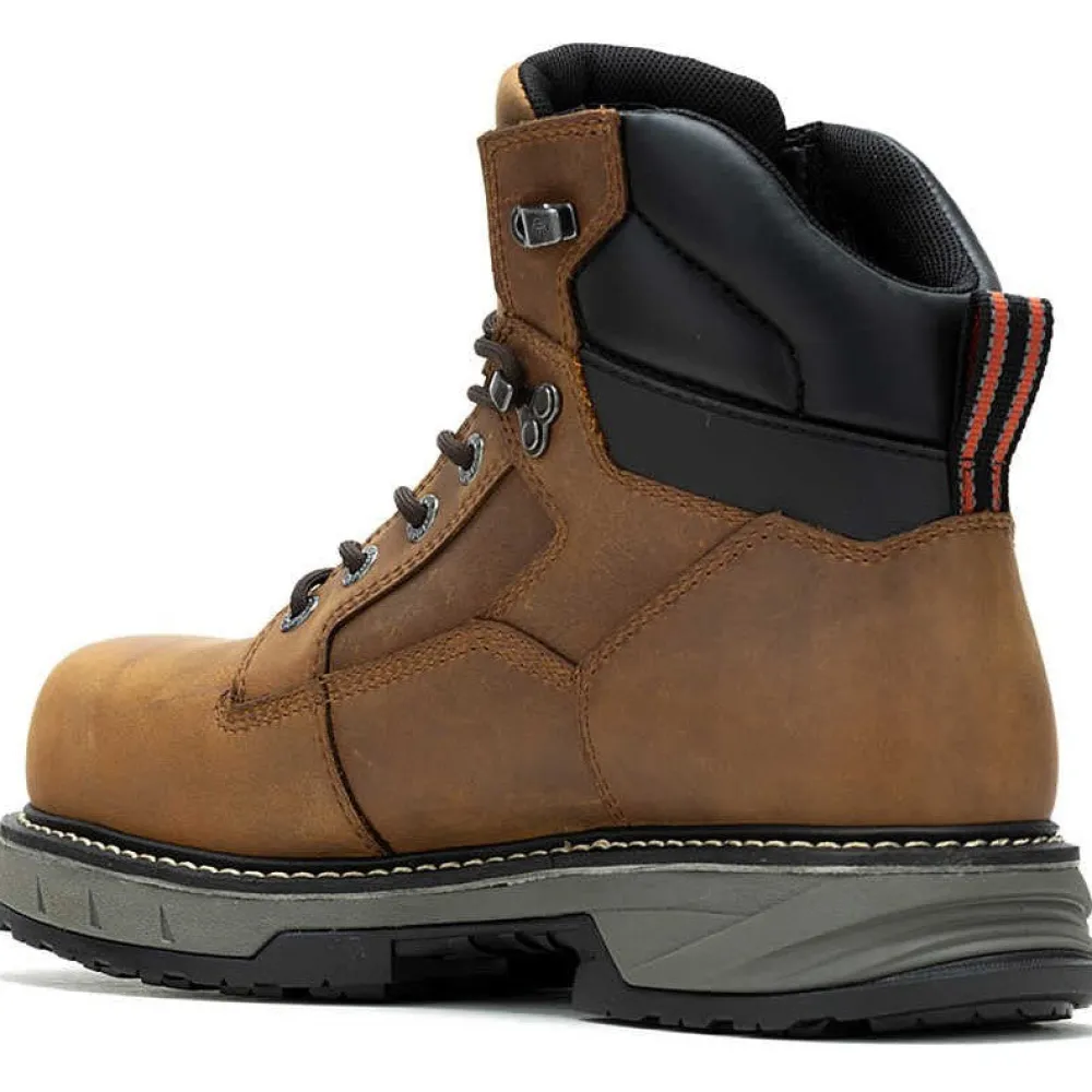 Wolverine Men's Reforce 6" Carbonmax Comp Toe WP Work Boot- Cashew- W241023