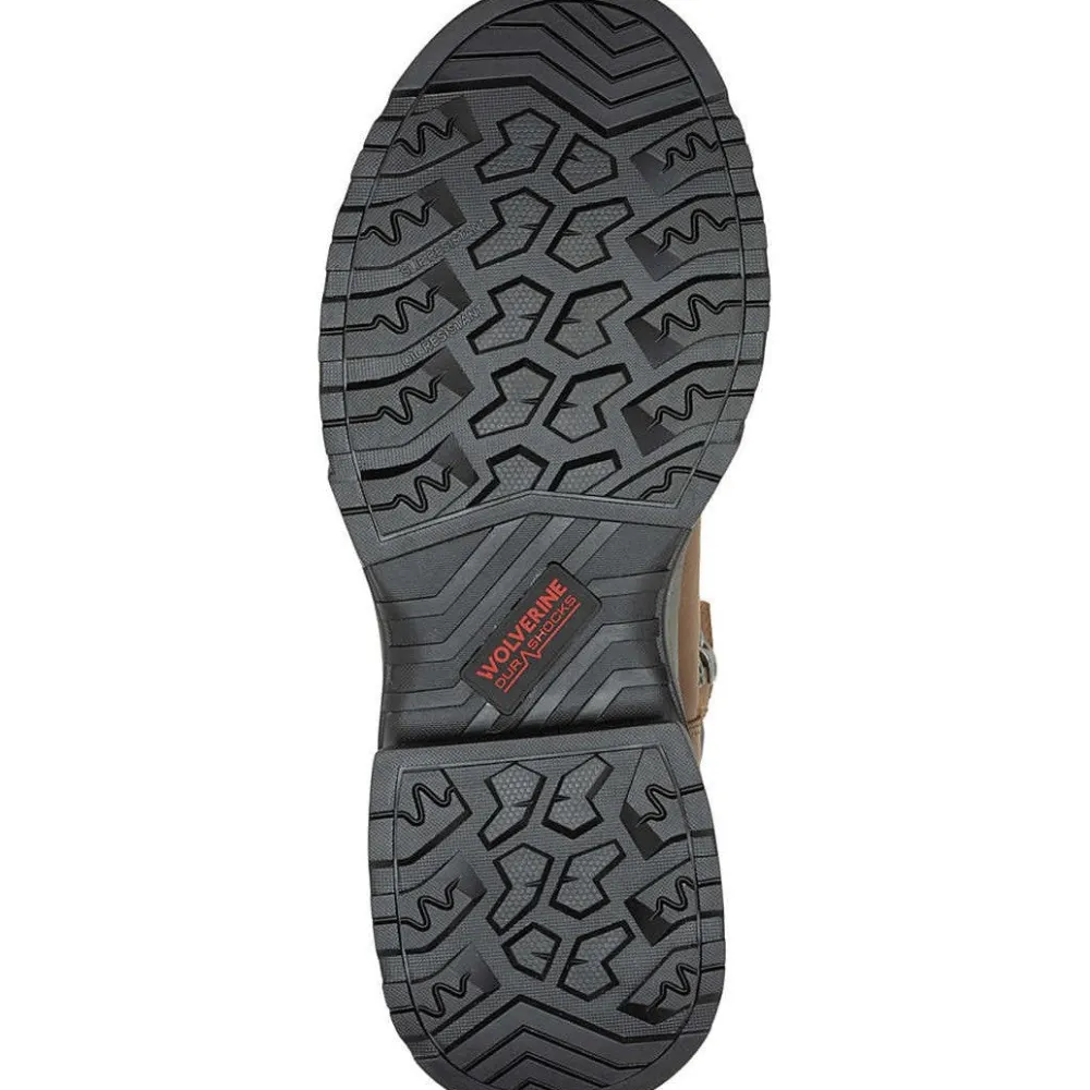 Wolverine Men's Reforce 6" Carbonmax Comp Toe WP Work Boot- Cashew- W241023