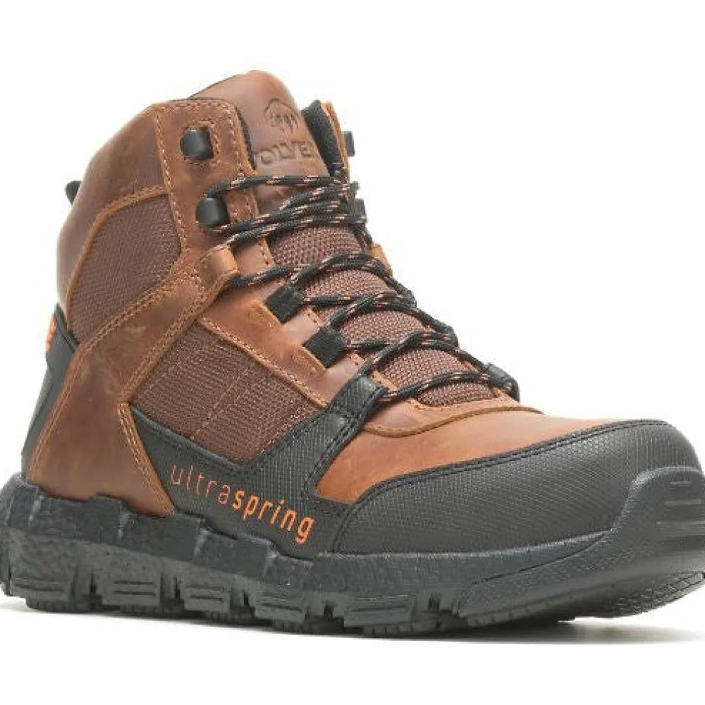 Wolverine Men's Rev 6" UltraSpring Durashocks ST Work Boot - - W220018