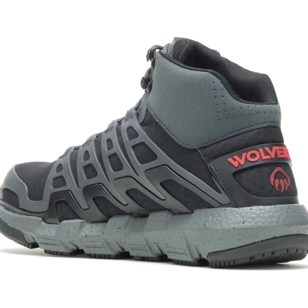 Wolverine Men's Rev Vent Durashocks Carbon Toe Boot - - W211018