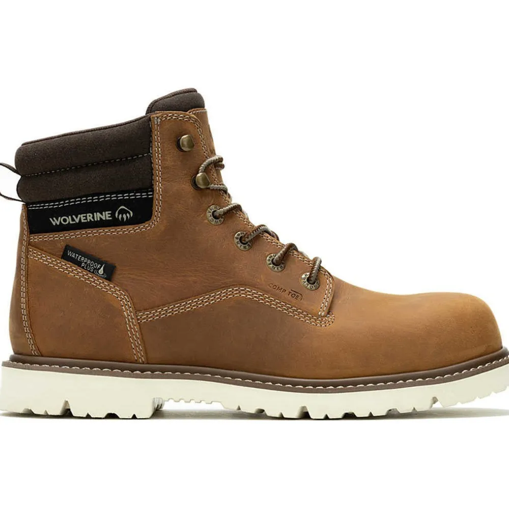 Wolverine Men's Revival 6" Comp Toe WP Work Boot- - W241018