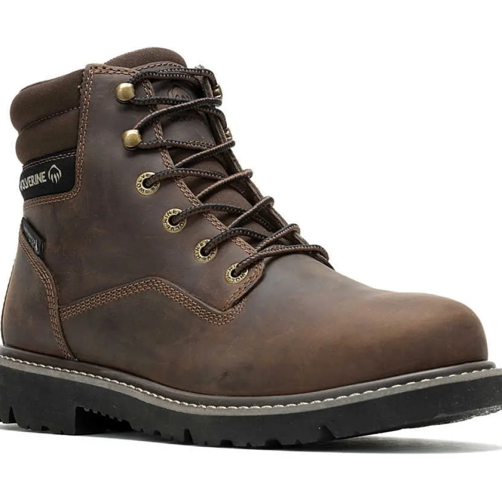Wolverine Men's Revival 6" Soft Toe WP Work Boot - - W240007