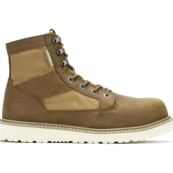 Women Wolverine Men's Trade Canvas 6" Comp Toe Wedge Work Boot- - W241061