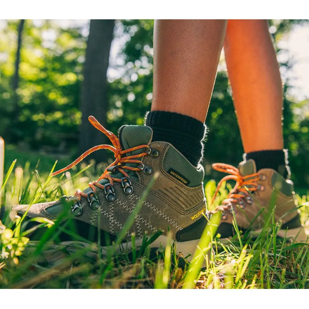 Women Wolverine Women's Luton Mid WP Outdoor Hiker Boot -Sage- W880385