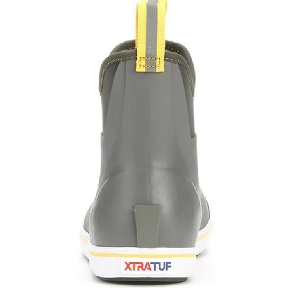 Xtratuf Men's 6" Ankle Deck Waterproof Boot - / Yellow - 22735