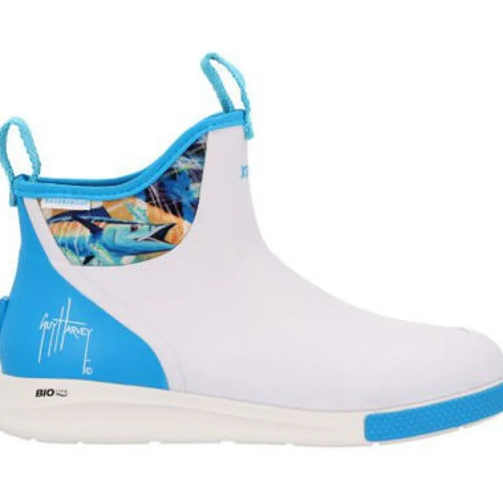 Xtratuf Men's Guy Harvey 6" Soft Toe WP Ankle Deck Sport Boot- - XADSMGH1