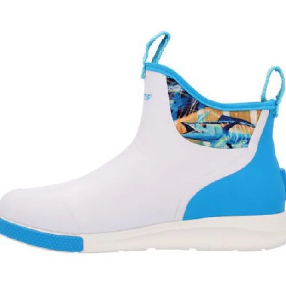 Xtratuf Men's Guy Harvey 6" Soft Toe WP Ankle Deck Sport Boot- - XADSMGH1