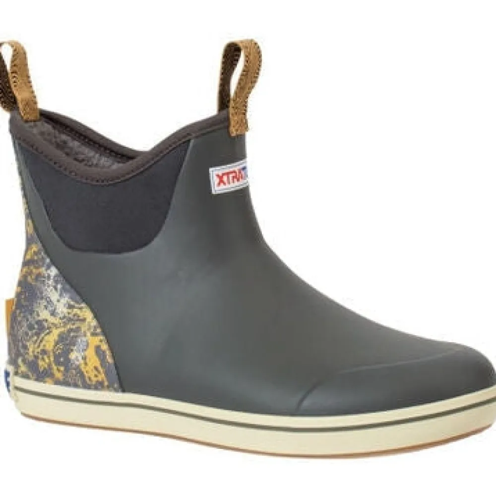 Xtratuf Men's Trolling Pack 6" WP Slip Resistant Ankle Deck Boot -- XMAB1TP