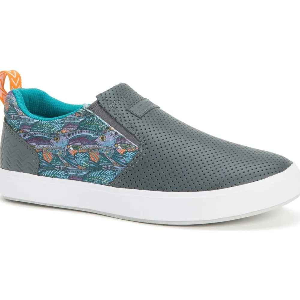 Xtratuf Women's Fishe®Wear Leather Sharkbyte WP Deck Shoe - - XSW-7GG