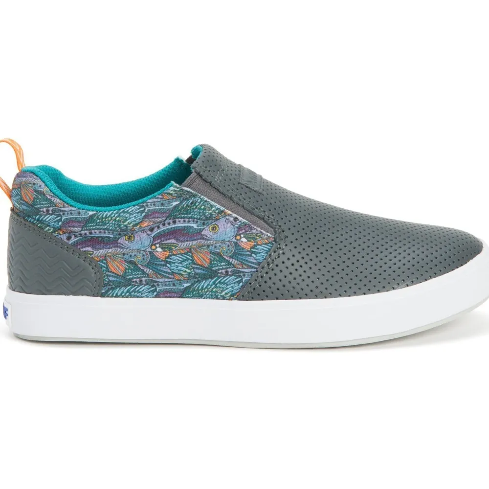 Xtratuf Women's Fishe®Wear Leather Sharkbyte WP Deck Shoe - - XSW-7GG