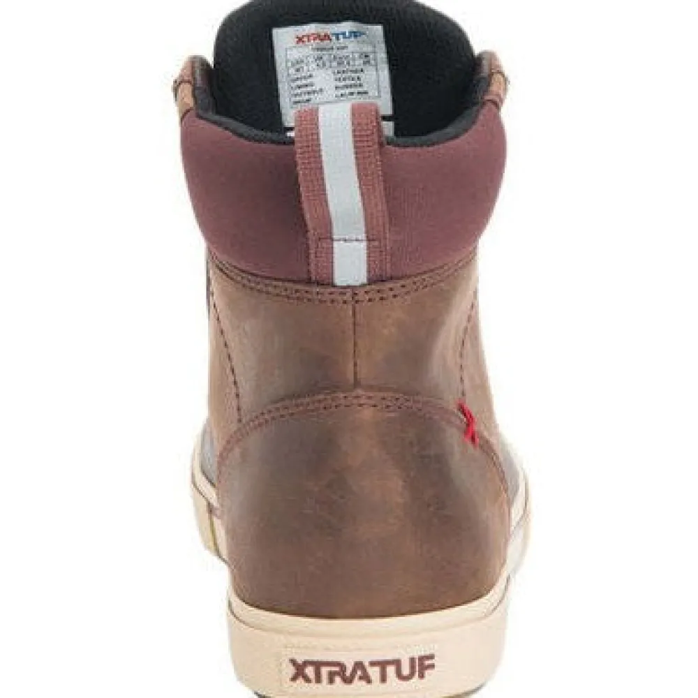 Xtratuf Women's Leather Lace 6" WP Ankle Deck Work Boot -- LALW900